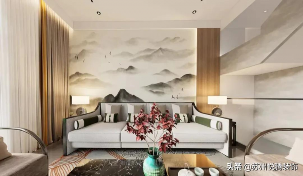 260㎡新中式 | 打造三代同堂大隱於市的詩意生活