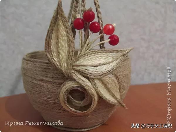 別隻知道麻繩只能綁紮東西，變身收納也可如此強大