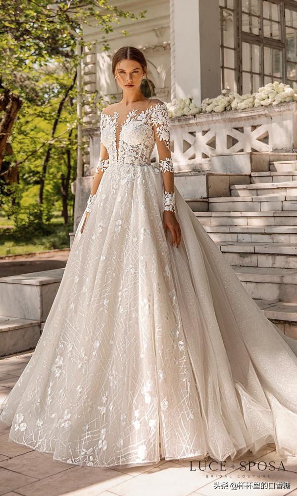 Luce Sposa2022 &quot;Symphony of Flowers&quot;婚紗系列 輕盈優雅簡潔嫁衣