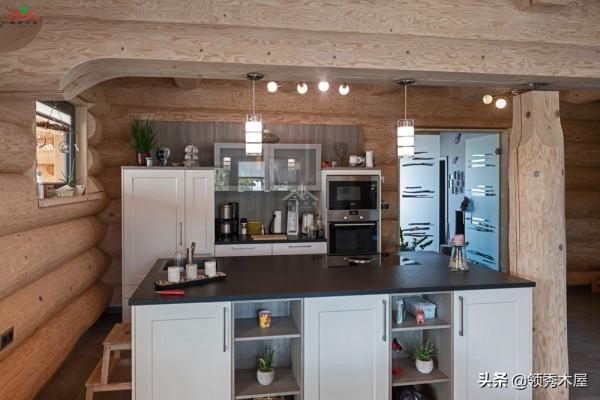 這4款120平方左右的圓形原木頭建造的小木屋別墅冬天最合適住 這4款120平方左右的圓形原木頭建造的小木屋別墅冬天最合適住