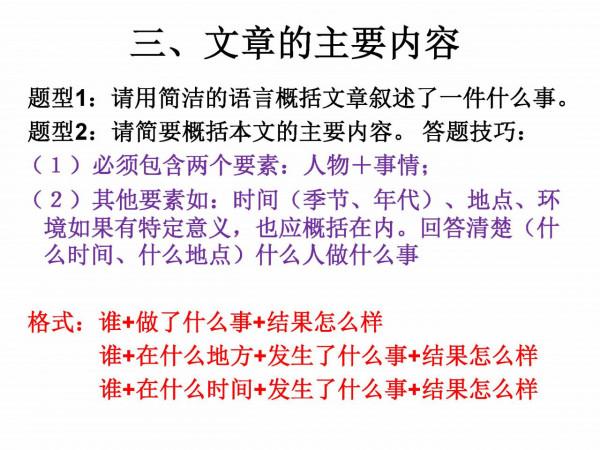 一份資料搞定：7年級、8年級、9年級閱讀理解（萬能公式）滿分