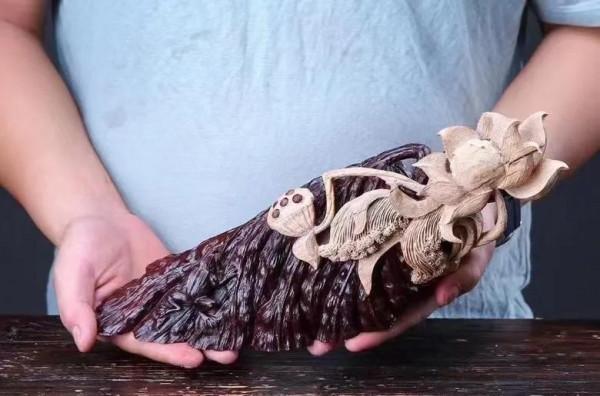 皴荷枯葉亦成景！原來，用心雕琢，廢木料也能變成好看的寶貝