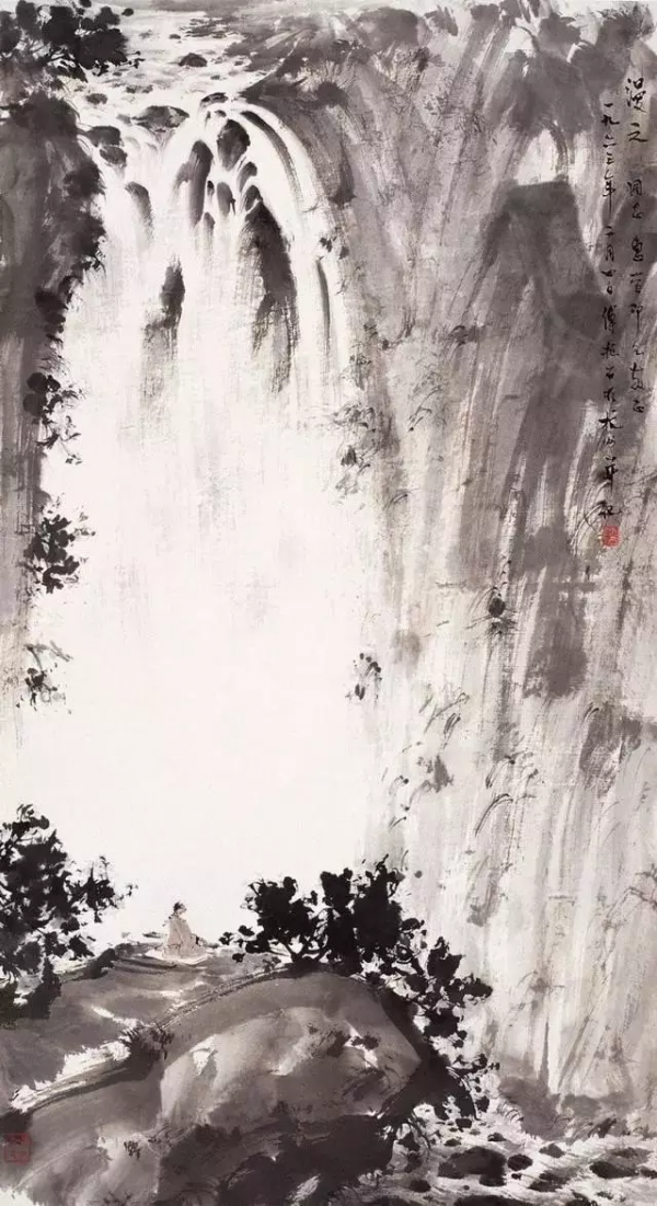 近代大師傅抱石作品欣賞