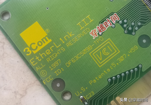 穿越時間·古董電腦配件3Com EtherLink III ISA網絡卡3C509B-TPO 穿越時間·古董電腦配件3Com EtherLink III ISA網絡卡3C509B-TPO