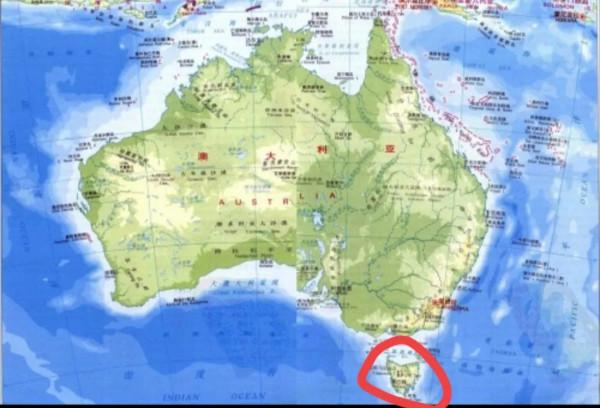 瀏覽世界地圖，發現一個巧合的事