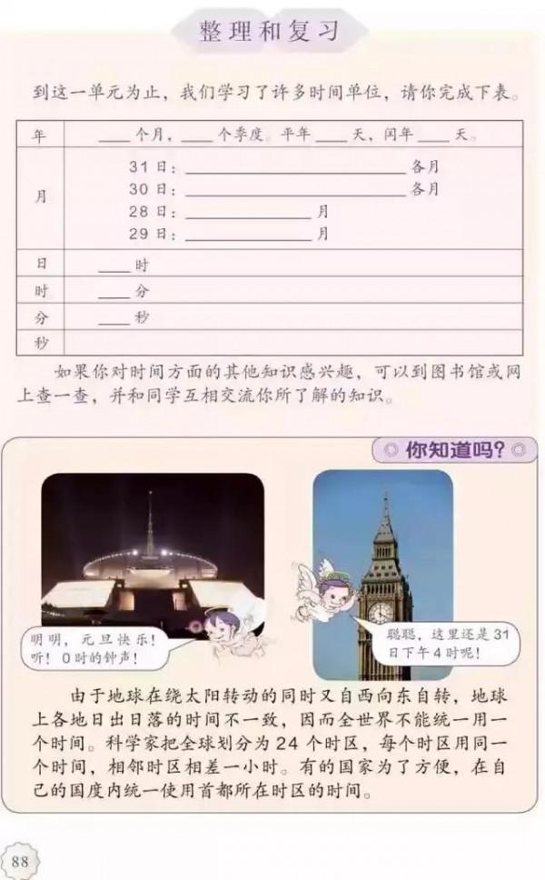 人教版小學數學（三年級下冊）課本電子版 寒假預習，快收藏
