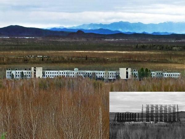 蘇聯遠東地區廢棄的杜加雷達