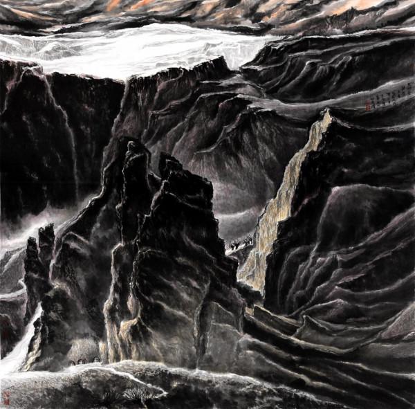 新中國北派山水崛起的有力踐行者——讀孟憲琪山水畫有感