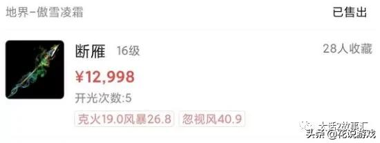 大話西遊2：離譜成交？2萬元仙法項鍊，四階混仙器2.58萬