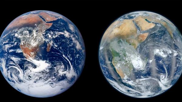 45年前與現在相比,地球的照片變化很大,預示著將有重大災難? 45年前與現在相比,地球的照片變化很大,預示著將有重大災難?