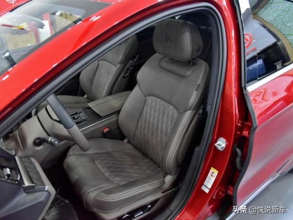 純電續航達到605km,舒適定位,龍鱗前臉,實拍漢 純電續航達到605km,舒適定位,龍鱗前臉,實拍漢