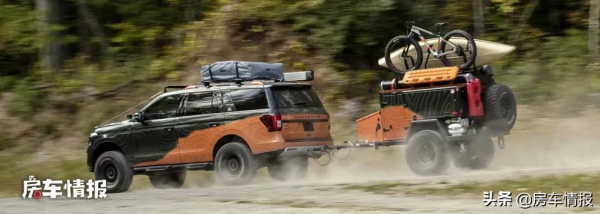 新款福特徵服者變身露營車，3.5T動力夠猛，搭配移動廚房做飯香