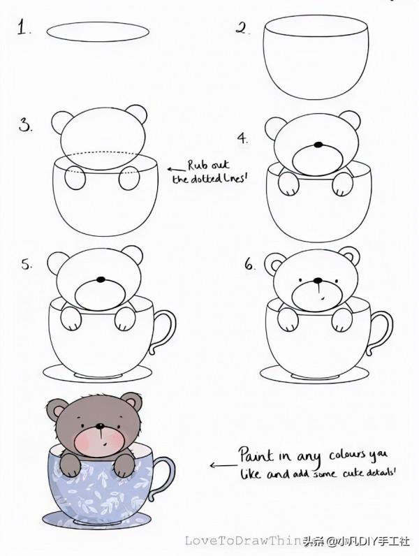 簡單好看的冬季簡筆畫