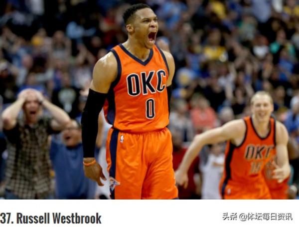 美媒評選2021年度最新NBA50大球星排名 第31到40位