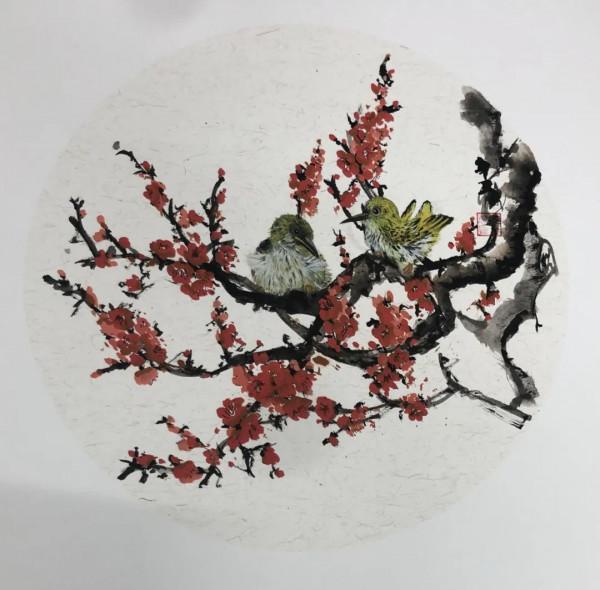 馬春英以花鳥畫的才情,喚起一片靜謐,美醉了 馬春英以花鳥畫的才情,喚起一片靜謐,美醉了