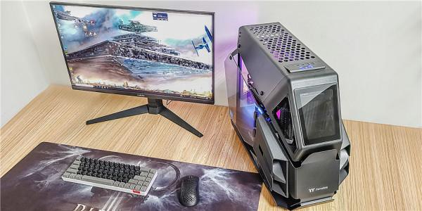 桌面上的武直&mdash;&mdash;5800X&plus;索泰3080天啟&plus;TT阿帕奇MINI機箱裝機