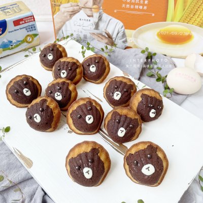 #2021親子烘焙組——“焙”感幸福#小熊貝殼瑪德琳蛋糕 #2021親子烘焙組——“焙”感幸福#小熊貝殼瑪德琳蛋糕