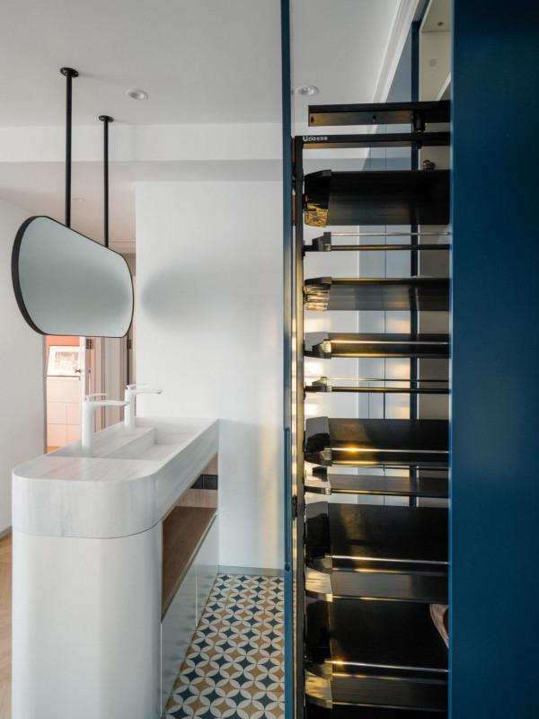 70 m²非典型性學區房—趣味與功能並存