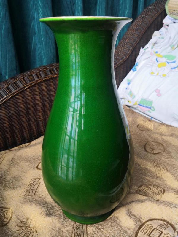 說不盡的青,美不完的瓷,看清乾隆帝王綠釉尊(郎窯綠) 說不盡的青,美不完的瓷,看清乾隆帝王綠釉尊(郎窯綠)