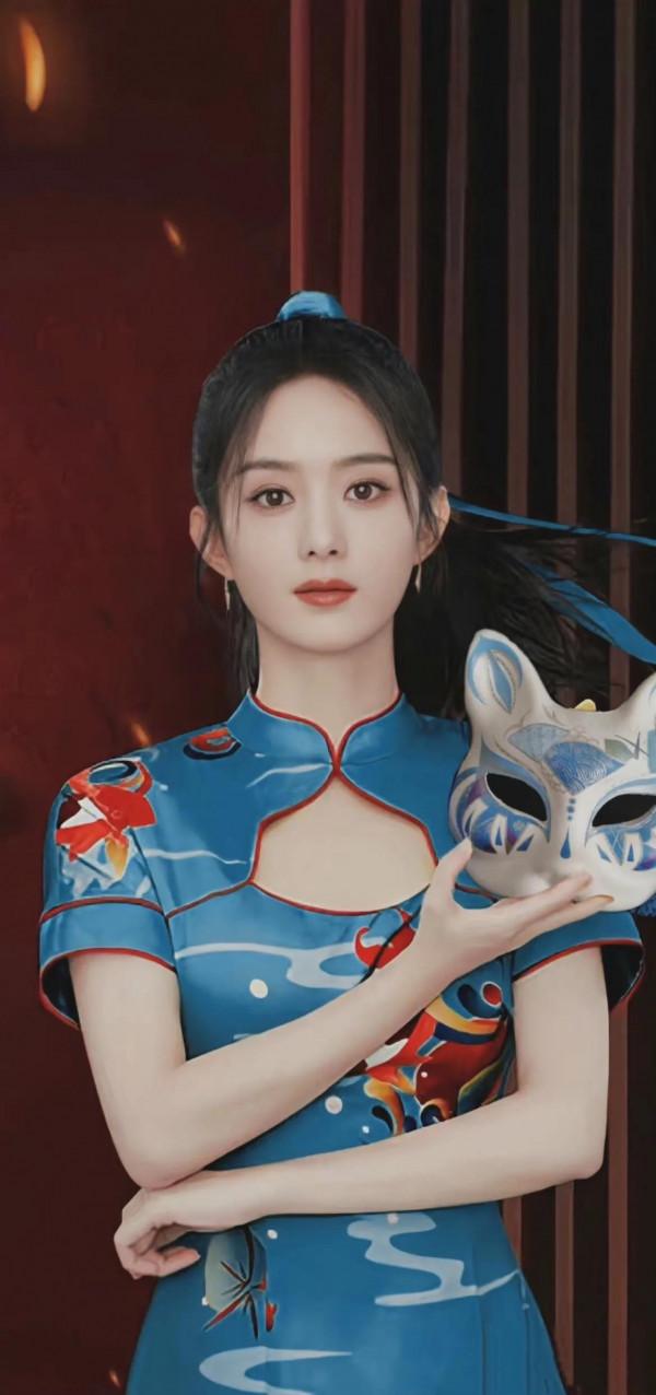 趙麗穎旗袍寫真照來了 趙麗穎旗袍寫真照來了