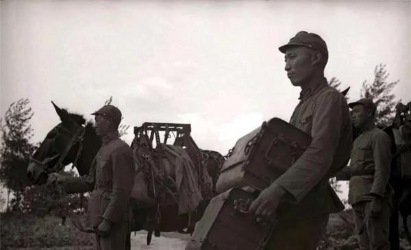 1937年，我軍的強大炮兵部隊