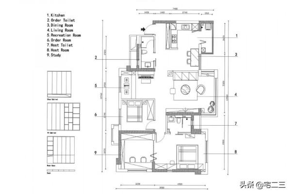 127㎡，搭建理工男的“灰色塔屋”