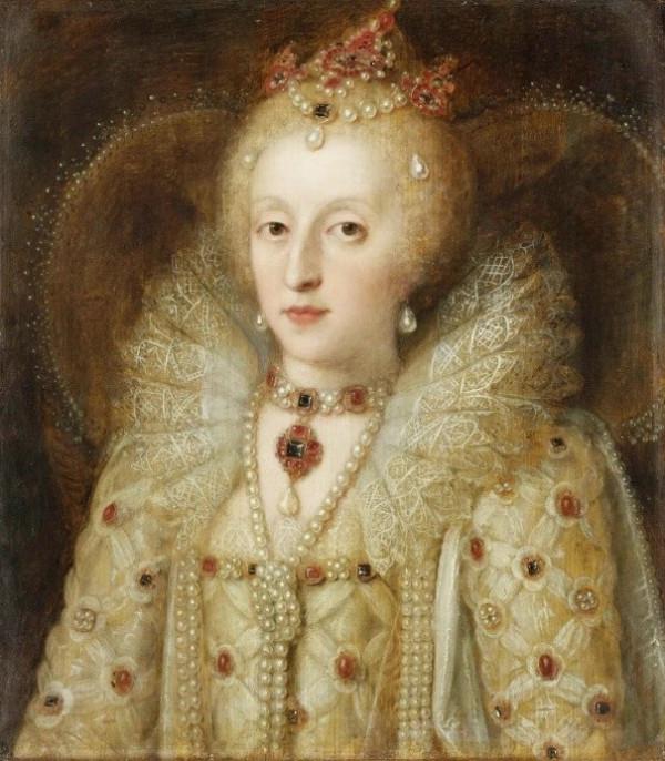 伊麗莎白一世25歲登基，為保住青春一輩子戴假髮抹鉛粉，69歲去世