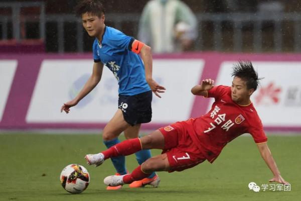 女足聯合隊2比1逆轉江蘇 王霜傳射助晉級四強