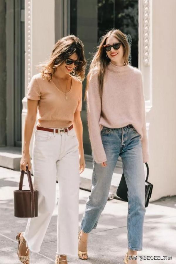 秋天做個溫柔的女人，針織衫這樣穿，保暖舒適又顯氣質