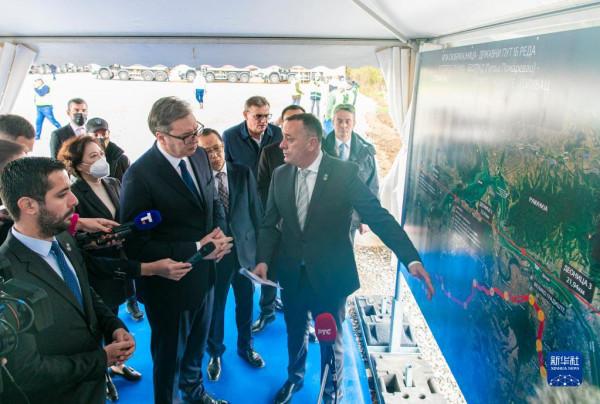 塞爾維亞總統出席中企承建的“多瑙走廊”專案開工儀式