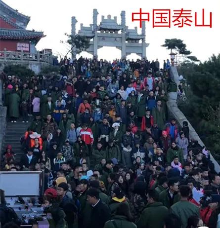 這個國慶假，到處真是人山與人海