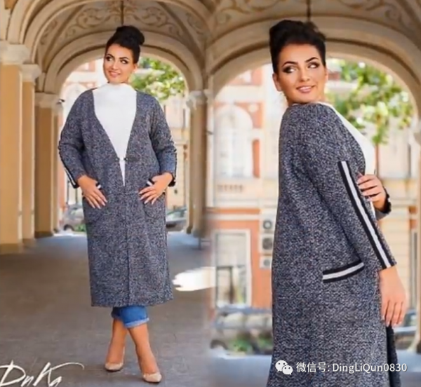 「針織作品」60款時尚流行的中長款開衫（尋找靈感）