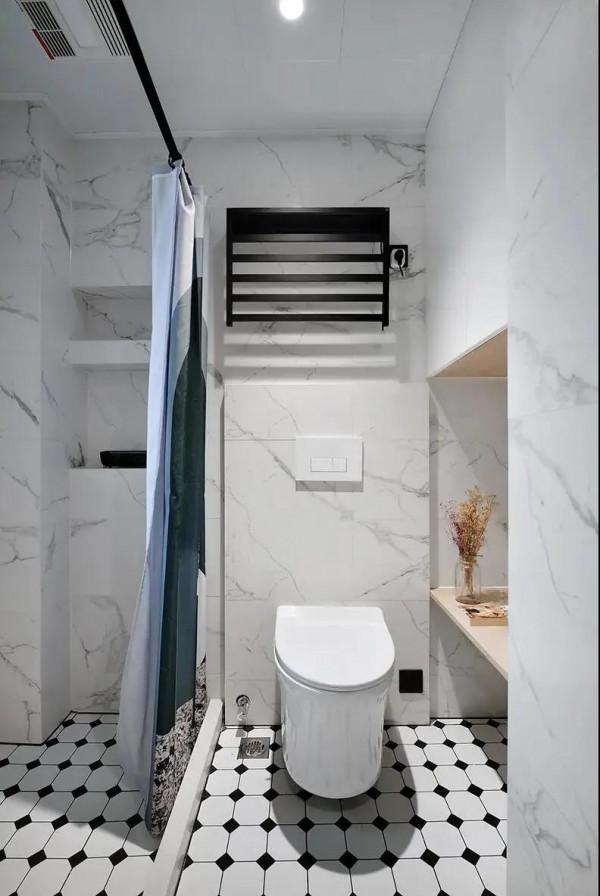 衛生間鋪貼小花磚,沒想到效果這麼好看,鄰居朋友看了都羨慕 衛生間鋪貼小花磚,沒想到效果這麼好看,鄰居朋友看了都羨慕