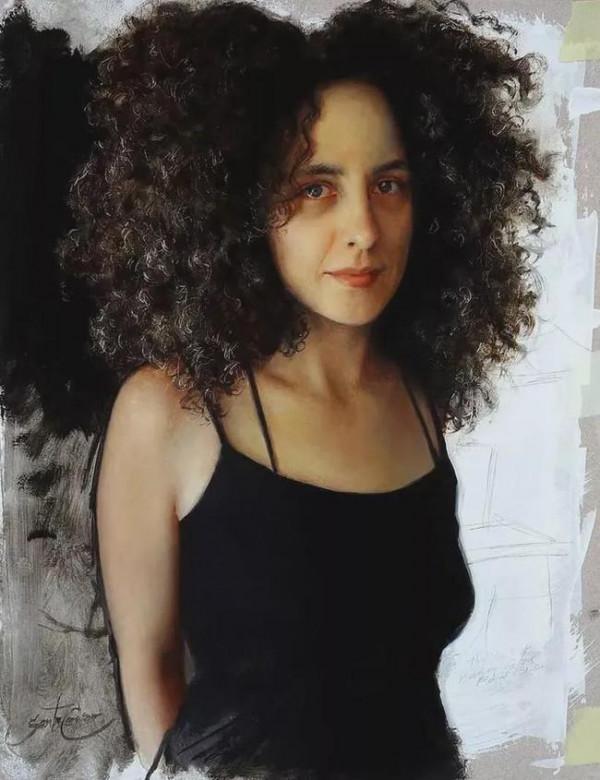 大鬍子藝術家 畫出完美質感，這素描讓美院老師也佩服