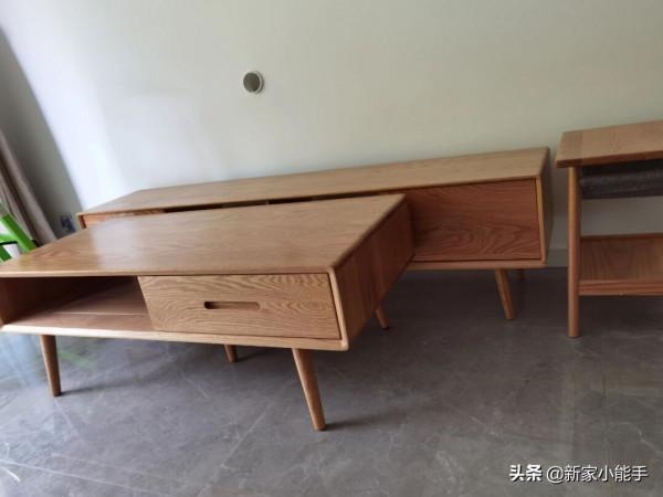 第一次裝修，全屋原木傢俱進場，打掃乾淨越來越像一個家