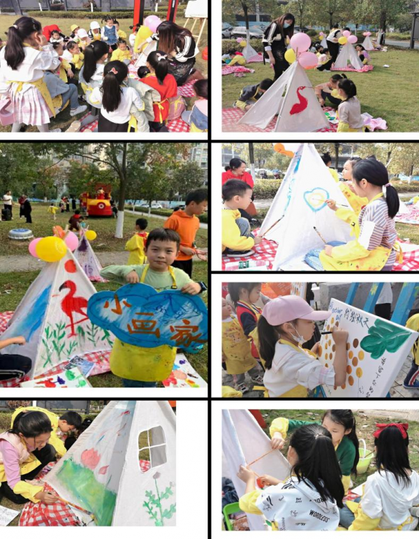 彩繪帳篷節，繪出孩子們最美的童年