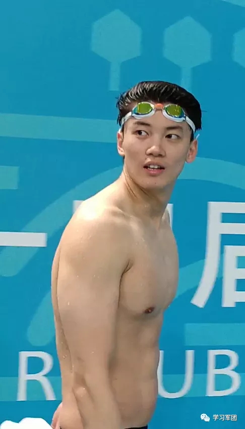 剛剛，汪順摘得全運會游泳專案首金