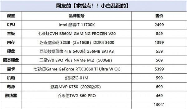 攢機單點評：不要再用11代CPU裝機了