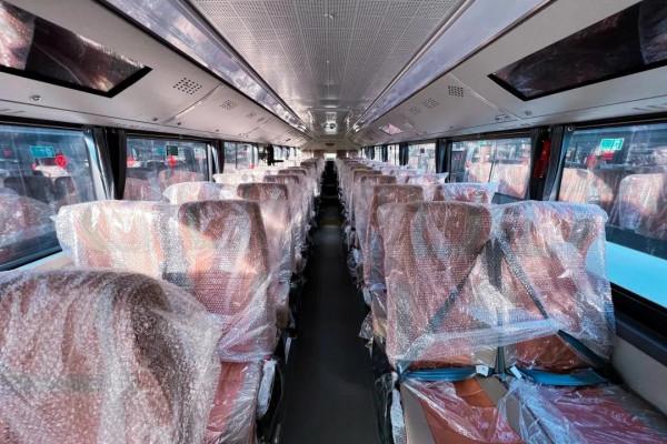 申崇線再添新運力，又一批新能源公交車順利抵達