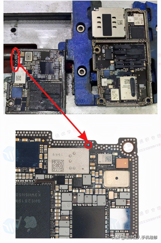 iPhone11Pro手機重摔無WiFi無基帶維修這裡救你iPhone一命