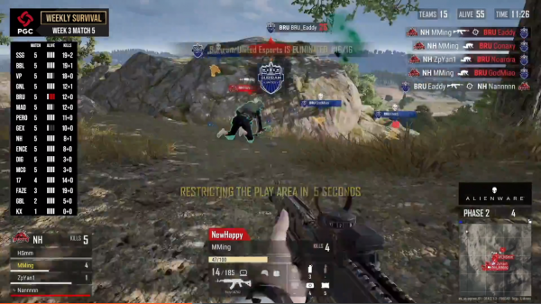 PGC週中賽:NH把握機會挺進周決,“呂布”歸來明明單場9淘汰 PGC週中賽:NH把握機會挺進周決,“呂布”歸來明明單場9淘汰