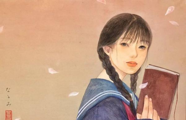 日本畫師筆下的現代女孩，太美了