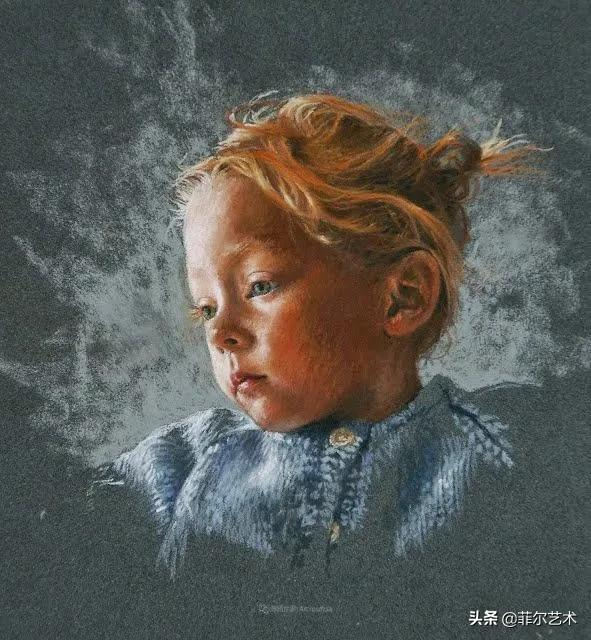 法國女粉彩大師，描繪的女性之美，細膩柔和