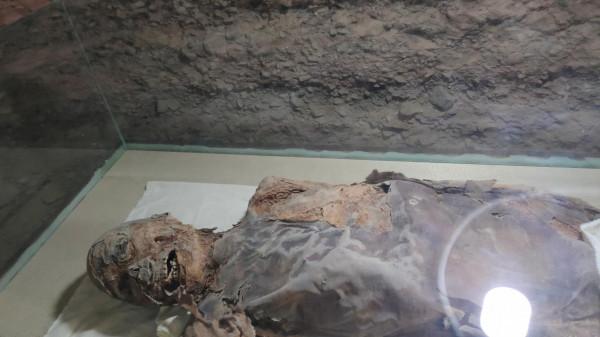 逛古墓看到了兩具乾屍,說是夫妻合葬,儲存得太完好了 逛古墓看到了兩具乾屍,說是夫妻合葬,儲存得太完好了