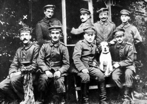 第二次世界大戰的領袖人物在第一次世界大戰時都在幹什麼？