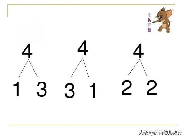 幼小銜接教育，學習10以內分解組成，為孩子學習心腦算打好基礎