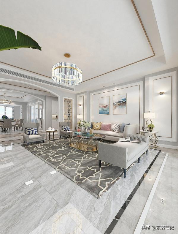 256㎡現代輕奢，精緻、簡約的設計往往更加的適合生活，這就是家
