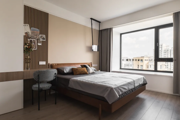 110㎡北歐風兩居，用色彩啟用空間活力，用設計提升居住體驗