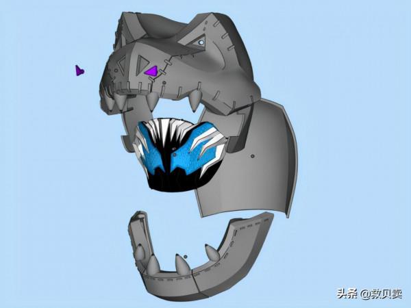粉絲70天製作假面騎士利維斯皮套，沙雕惡魔調皮好玩，女友很喜歡