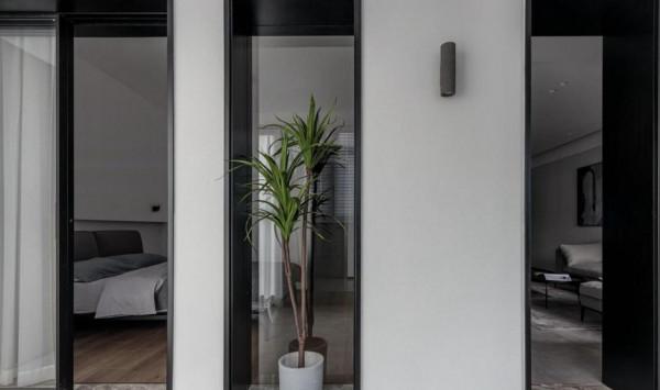 不愧是高階灰！成都小夥88㎡新家，從進門開始，就藏不住的高階